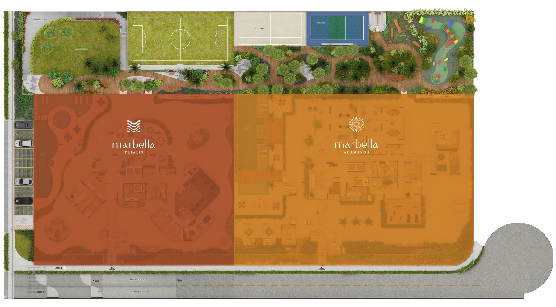 Implantação Marbella Triális e Alamanda
